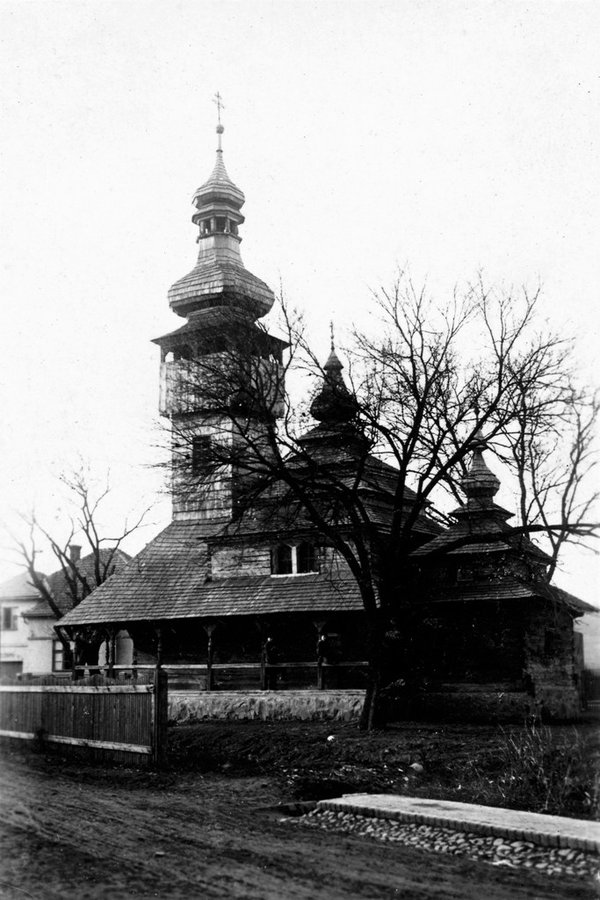 Шелестівська церква у Мукачеві, 1938. Фото Мирослава Губалека, wikipedia.org