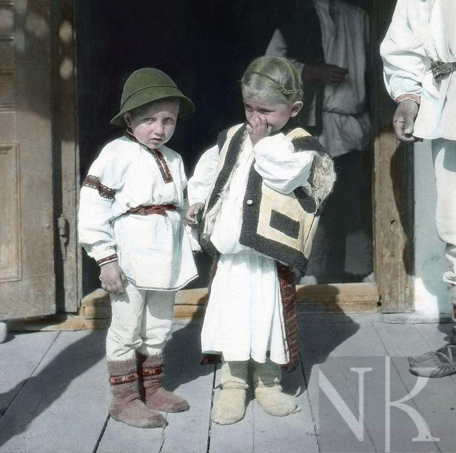 гуцульські діти, 1920, рудольф гулка