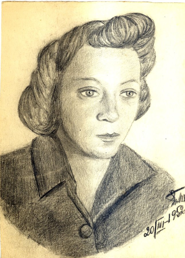 1952 mij portret