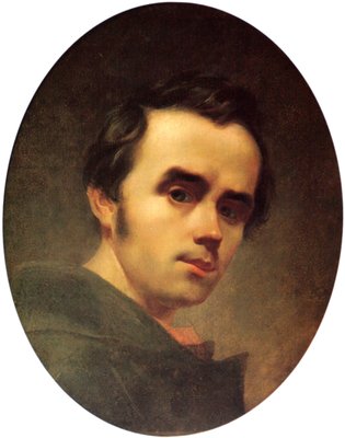 Тарас Шевченко, автопортрет, 1840
