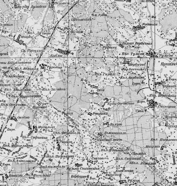 5. Свинаринський лісовий масив — терени бази УПА Січ, де діяли підстаршинська школа, майстерні, шпиталі (Джерело Історична правда)