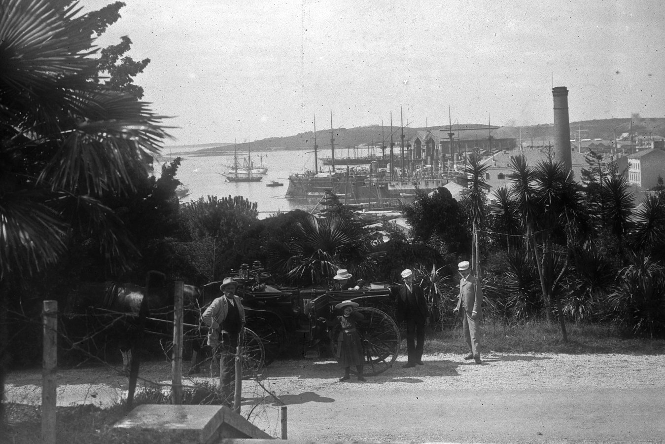 База ВМС у Пулі, 1900