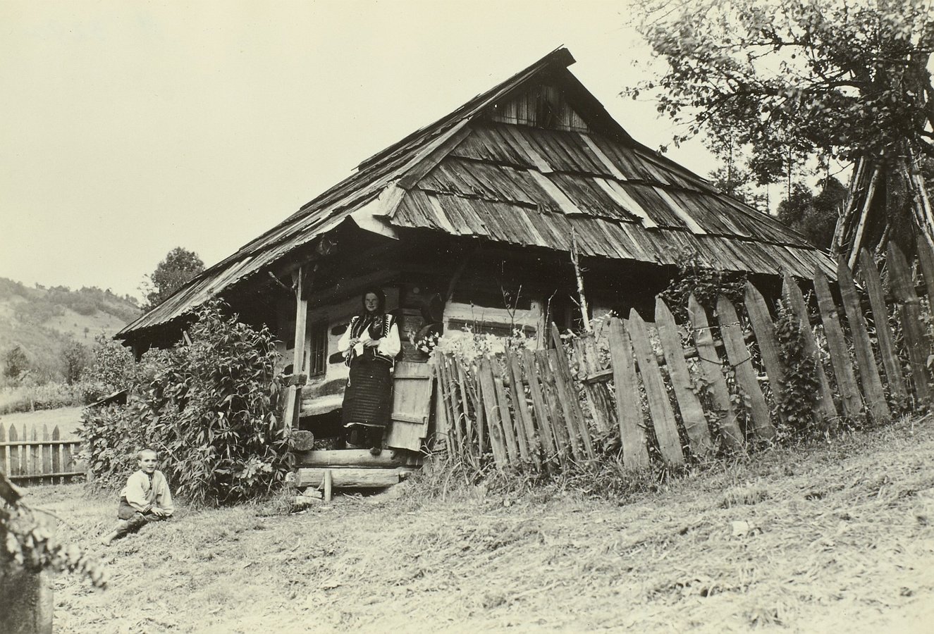 Гуцульська хата у Рахові, 1934 рік