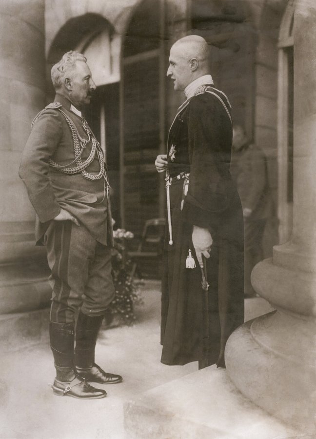Імператор Вільгельм ІІ і Гетьман Павло Скоропадський. Німеччина, вересень 1918 р._new-2