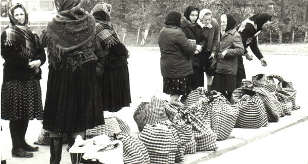 Коломия жінки бисаги