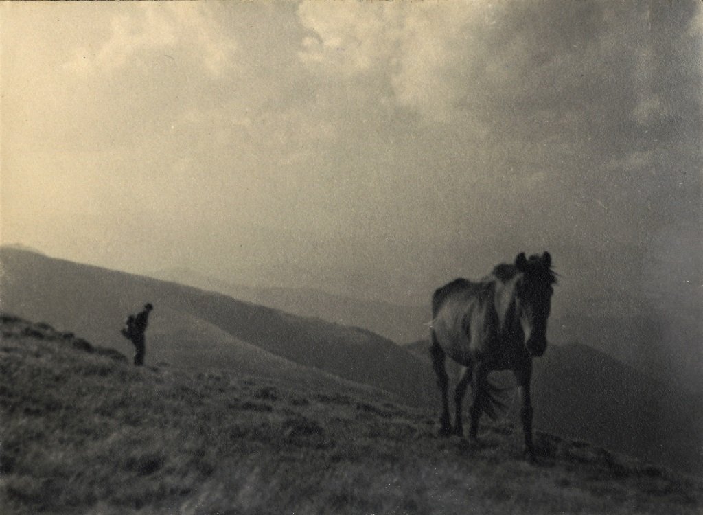 Краєвиди на Боржавській полонині, серпень 1934 року. Фото Зденка Фейфара з особистого архіву Петра Фейфара
