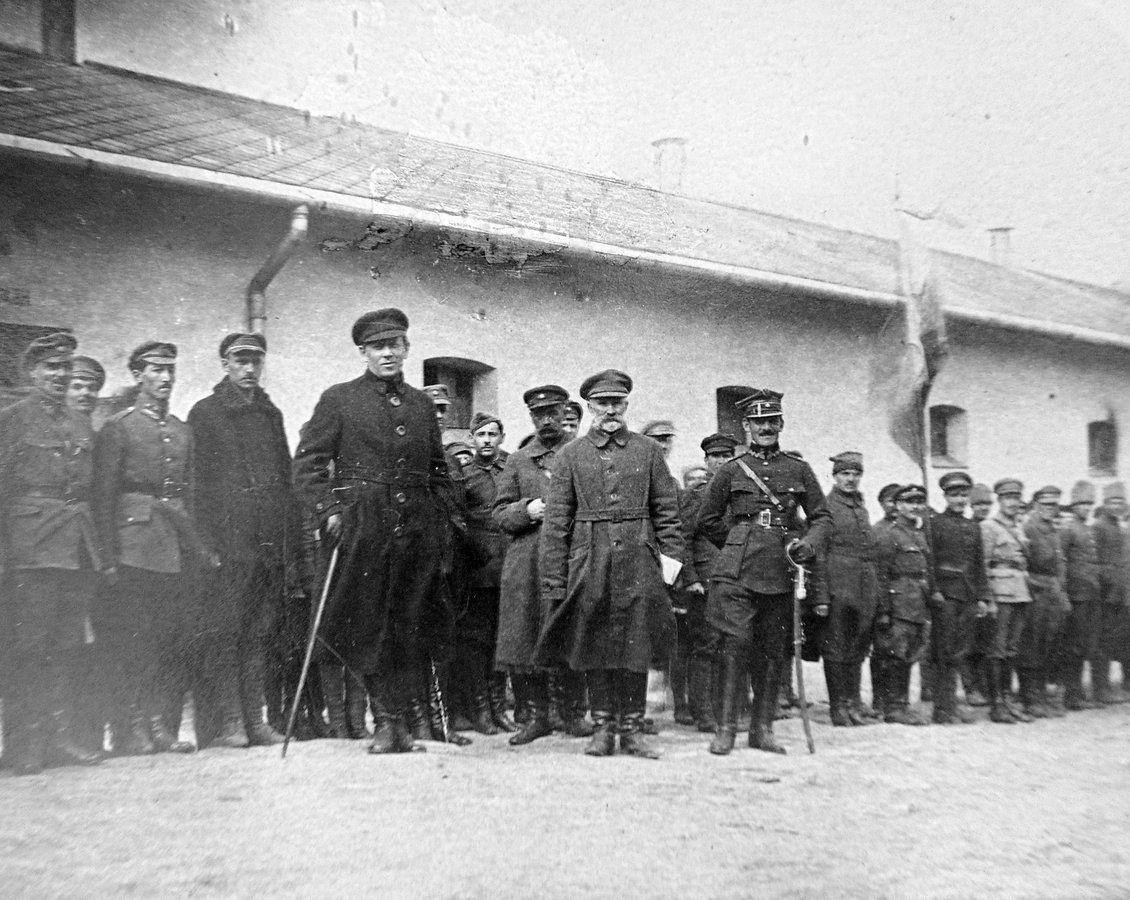 Ладування військ у таборі Каліш (1921 р.) + Петлюра