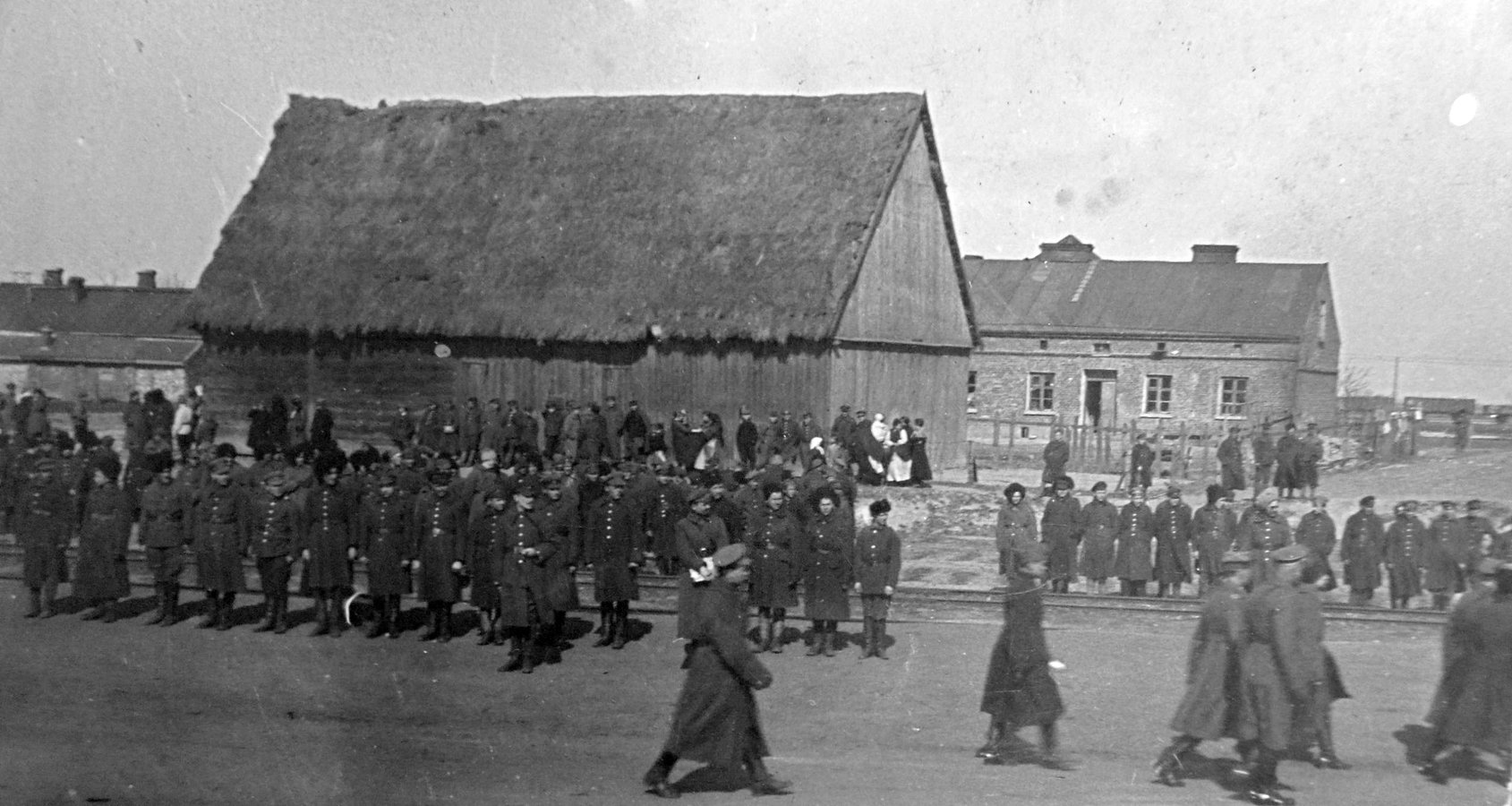 Ладування військ у таборі для інтернованих вояків УНР. Каліш (Німеччина), 1921 рік +