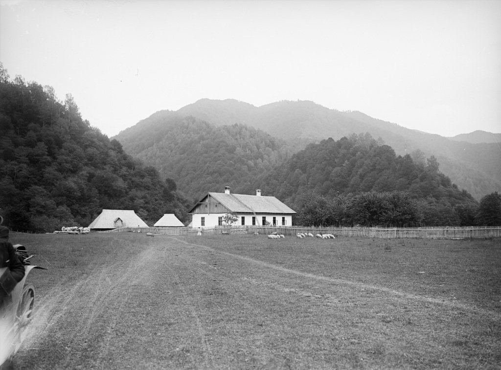 Маєток у горах Закарпаття, 1901 рік. ÖNB Bildarchiv und Grafiksammlung