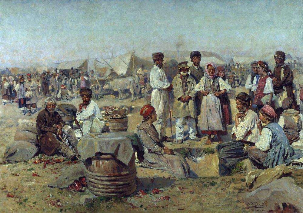 Makovskiy-V.-YE.-1846-1920-YArmarok-u-Poltavi.1