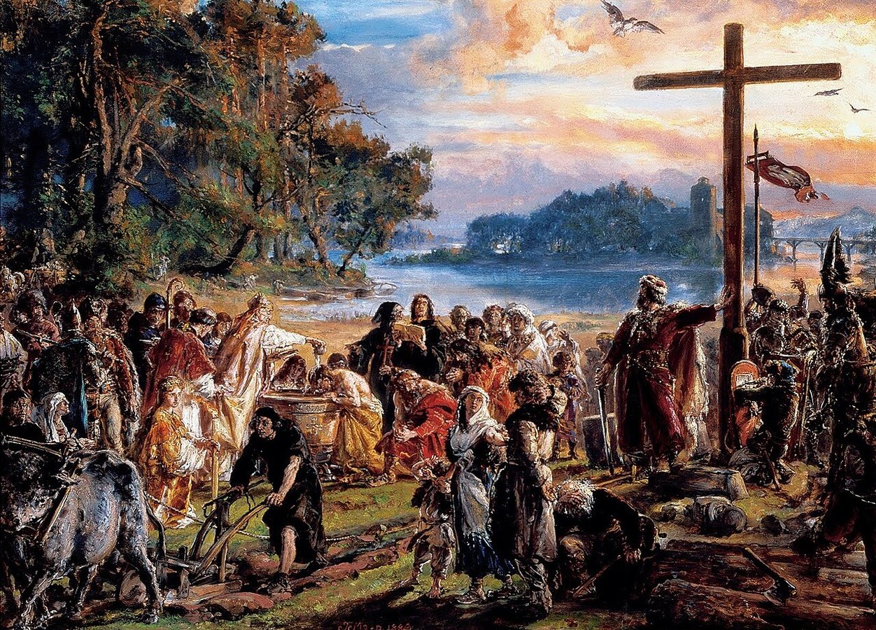 Matejko_Christianization_of_Poland
