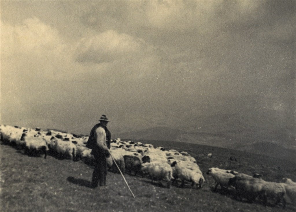 На Боржавській полонині, серпень 1934 року. Фото Зденка Фейфара з особистого архіву Петра Фейфара