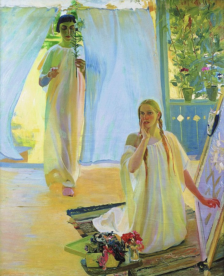Oleksandr_Murashko_-_Annunciation_-_1907-08