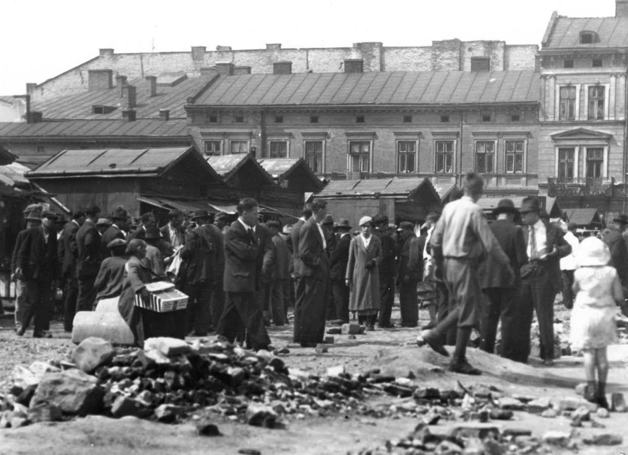 Львів, площа, ринок, початок ХХ століття