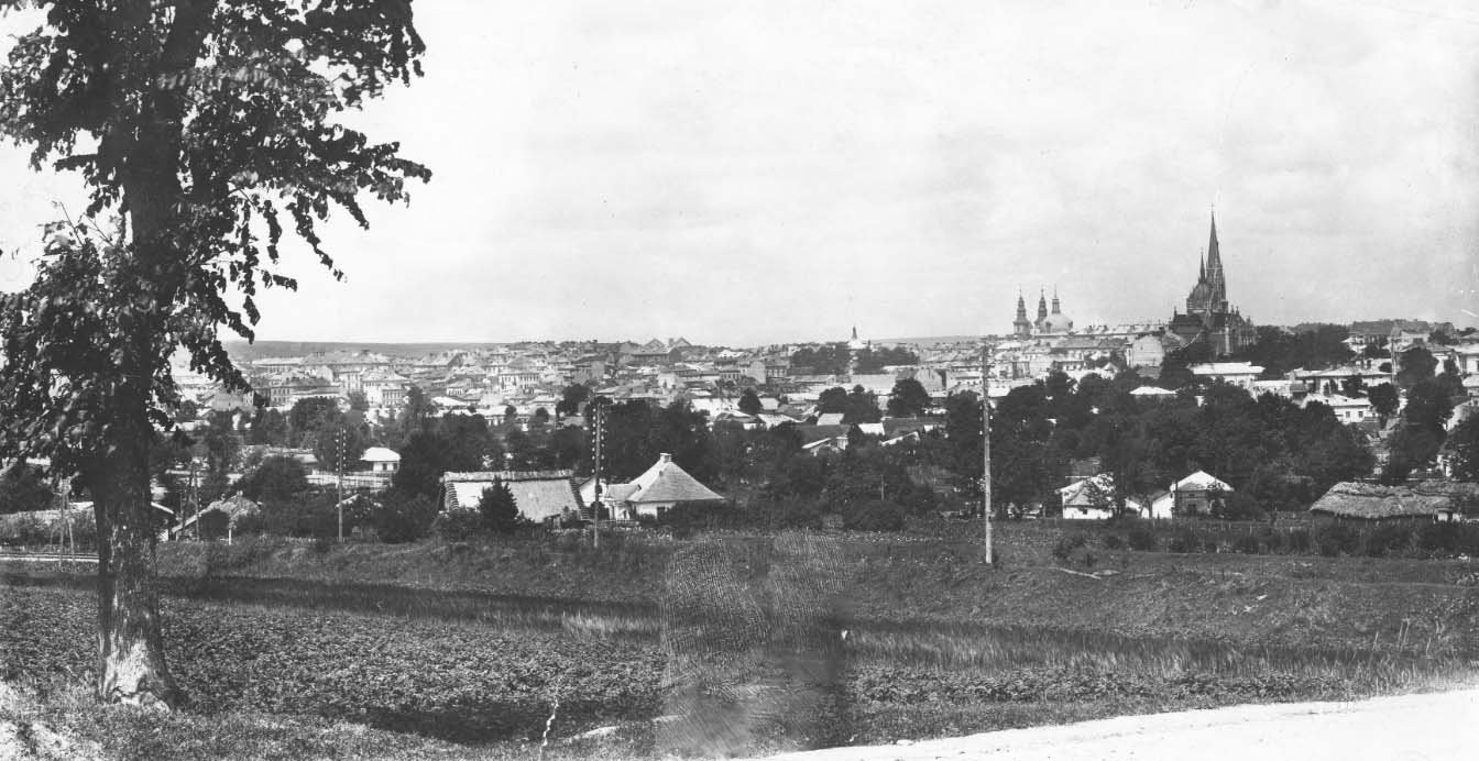 Панорама Тернополя, початок ХХ ст