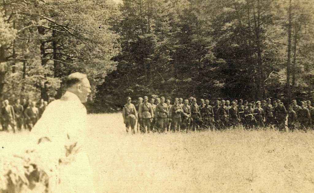 Проповідь о. Василя Шевчука «Кадила» до вояків УПА на Святі Зброї ((Джерело wikipedia.org)