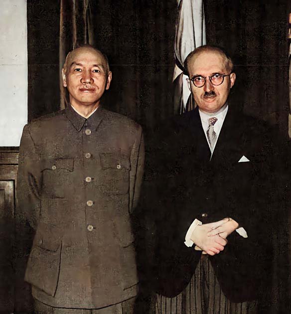 Стецько і президент Китайської Республіки