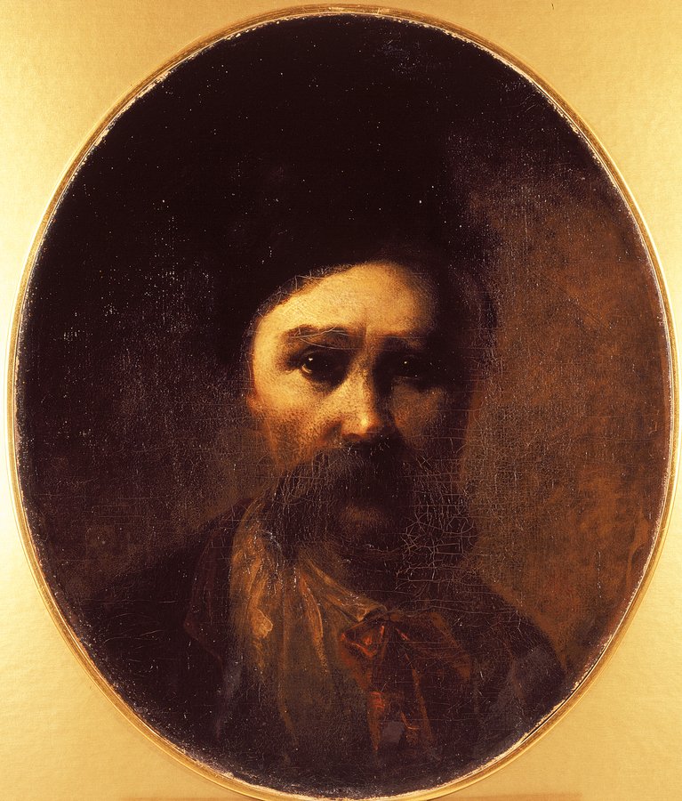 Тарас Шевченко, автопортрет 1860