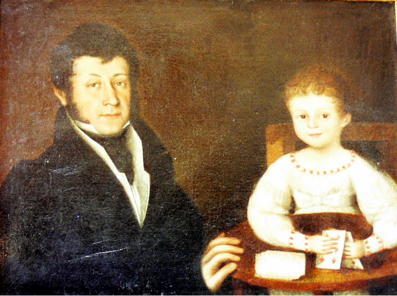 Teodor Kumanowski z córką Karoliną