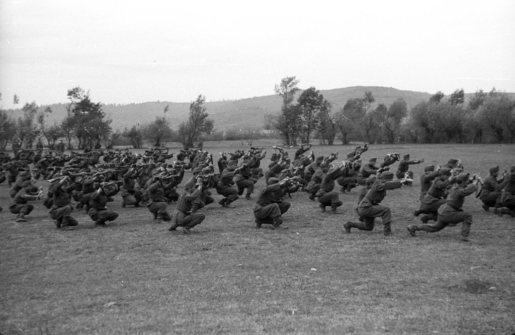 Тренування угорських віськових на Закарпатті, 1939 р. Berkó Pál, 78534 Fortepan, Budapest