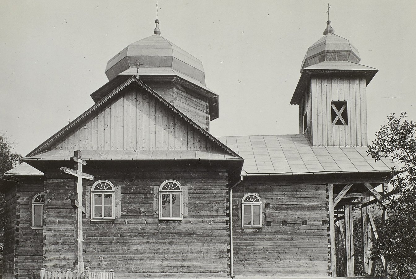 Церква Різдва Пресвятої Богородиці (1926–1928, розібрана у 1960-х роках) у Рахові, 1934 рік