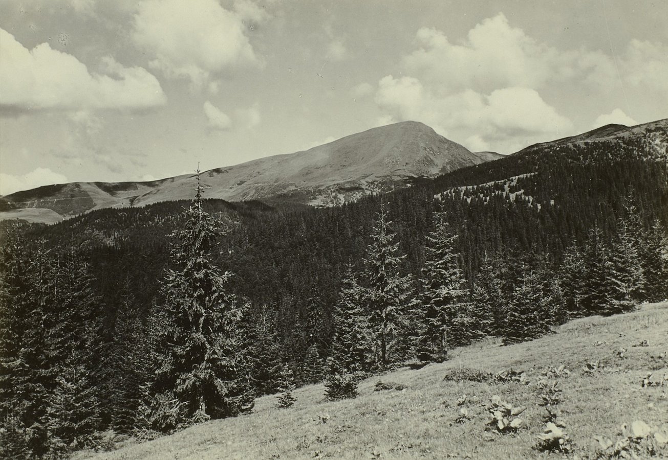 Вид на гору Петрос, 1934 рік
