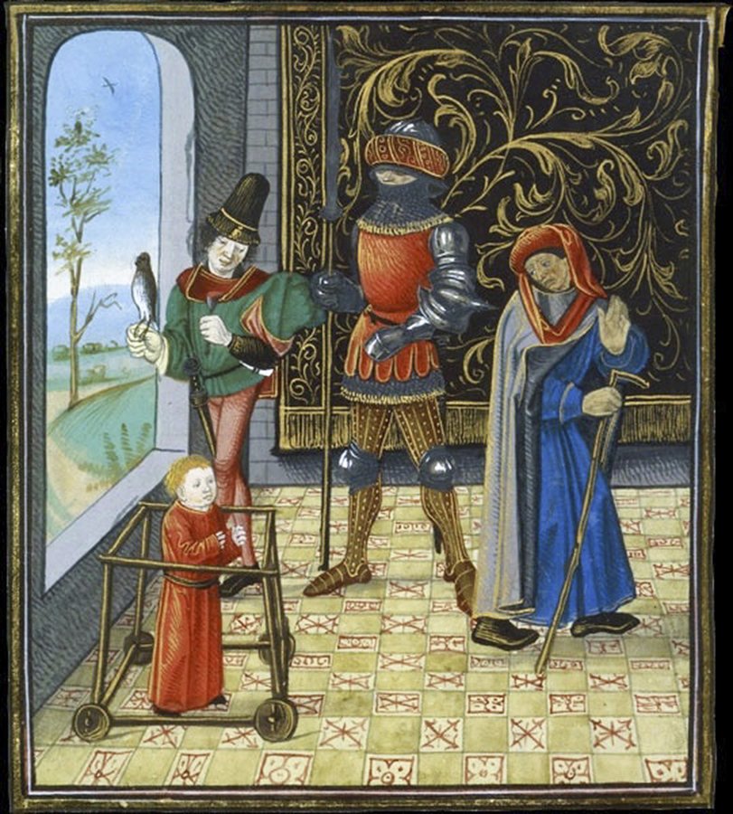 Віки людини, BNF, Français 134