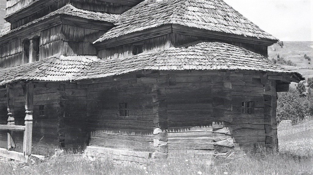 Вівтарна частина Покровської церкви у селі Колодне, 1949 рік. Фото Федорець В.К., 72 Н 1271 ДНАББ імені В.Г. Заболотного