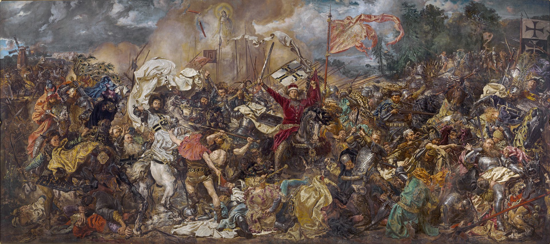Ян Матейко. Грюнвальдська битва, 1878.jpg