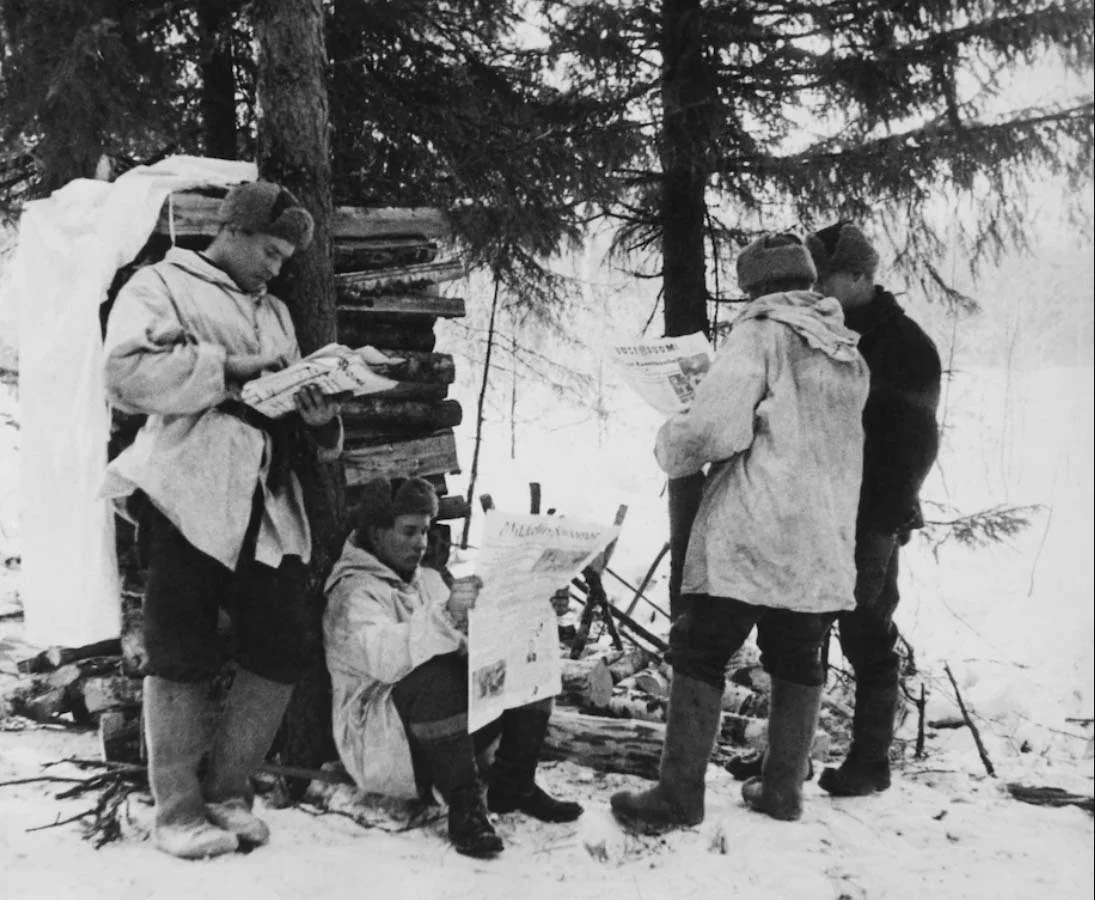 Фінські солдати, березень 1940 року